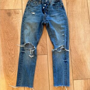 Levi's Classic Blue Denim Jeans